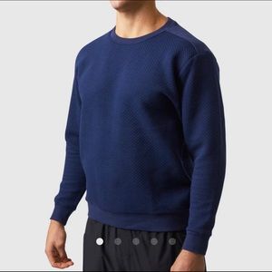 ✨NWT✨ Born Primitive Male Waffle Crewneck Pullover, M, Dark Navy
